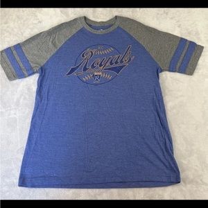 General Merchandise mens MLB Kansas City Royals blue short sleeve tshirt size L